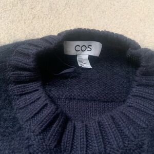 COS Navy Sweater
